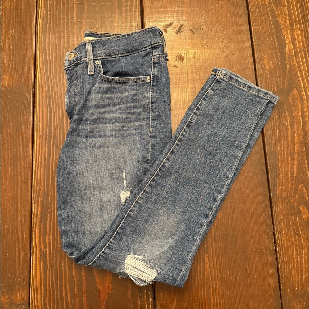 Levi 311 Shaping Distressed Skinny Jeans